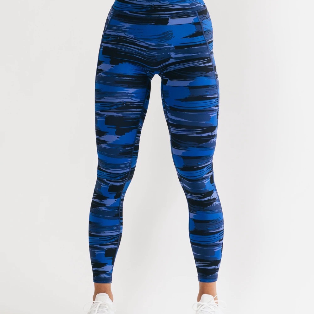 Alphalete Surface Pocket Legging - Electric Blue